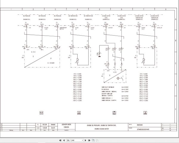 Liebherr Crane LTM 1070 4.1 Z59026 Electric and Hydraulic Diagrams EN 2