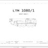 Liebherr Crane LTM 1080 1 Z23823 Electric and Hydraulic Diagrams EN 1