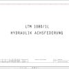 Liebherr Crane LTM 1080 L Z61528 Electric and Hydraulic Diagrams DE 3