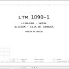 Liebherr Crane LTM 1090 1 Z22814 Electric and Hydraulic Diagrams ES 1