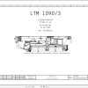 Liebherr Crane LTM 1090 3 Z63250 Electric and Hydraulic Diagrams DE 1