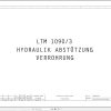 Liebherr Crane LTM 1090 3 Z63250 Electric and Hydraulic Diagrams DE 3