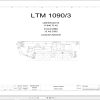 Liebherr Crane LTM 1090 3 Z63252 Electric and Hydraulic Diagrams ES 1