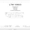 Liebherr Crane LTM 1090 3 Z63252 Electric and Hydraulic Diagrams RU 1