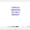 Liebherr Crane LTM 1090 4.1 Z90250 Electric and Hydraulic Diagrams DE 1