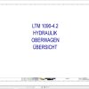 Liebherr Crane LTM 1090 4.2 Z43900 Electric and Hydraulic Diagrams DE 3