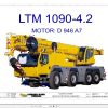 Liebherr Crane LTM 1090 4.2 Z43900 Electric and Hydraulic Diagrams ES 1