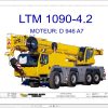 Liebherr Crane LTM 1090 4.2 Z43900 Electric and Hydraulic Diagrams FR 1