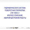 Liebherr Crane LTM 1095 5.1 Z91400 Electric and Hydraulic Diagrams RU 3