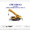 Liebherr Crane LTM 1100 4.2 Z64047 Electric and Hydraulic Diagrams EN 1