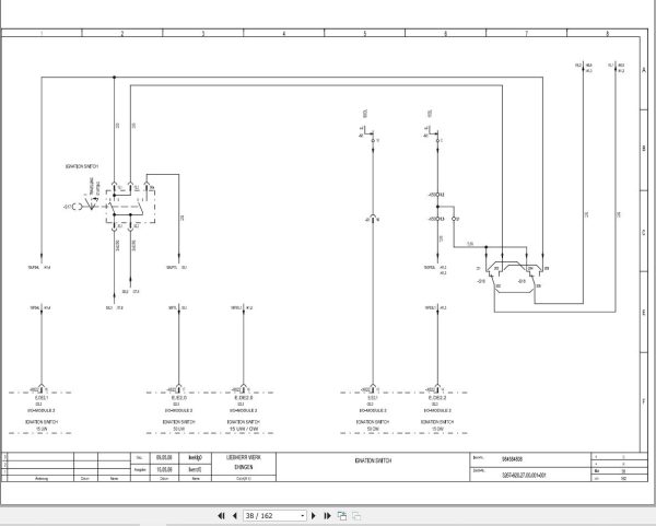 Liebherr Crane LTM 1100 5.1 Z65530 Electric and Hydraulic Diagrams EN 2