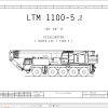 Liebherr Crane LTM 1100 5.2 Z65625 Electric and Hydraulic Diagrams DE 1