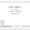 Liebherr Crane LTM 1100 Z22541 Electric and Hydraulic Diagrams DE 1
