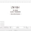 Liebherr Crane LTM 1100 Z22541 Electric and Hydraulic Diagrams EN 1