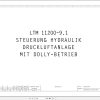 Liebherr Crane LTM 11200 9.1 Z73400 Electric and Hydraulic Diagrams DE 3