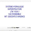 Liebherr Crane LTM 1150 6.1 Z68500 Electric and Hydraulic Diagrams FR 3