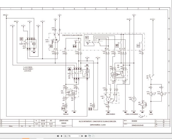 Liebherr Crane LTM 1160 2 Z22593 Electric and Hydraulic Diagrams ES 2
