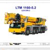 Liebherr Crane LTM 1160 5.2 Z68626 Electric and Hydraulic Diagrams DE 1