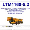 Liebherr Crane LTM 1160 5.2 Z68626 Electric and Hydraulic Diagrams EN 1