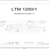 Liebherr Crane LTM 1200 1 Z70130 Electric and Hydraulic Diagrams ES 1