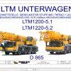 Liebherr Crane LTM 1200 5.1 Z93457 Electric and Hydraulic Diagrams DE 1
