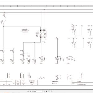 Liebherr Crane LTM 1200 Z16124 Electric and Hydraulic Diagrams DE 1
