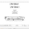 Liebherr Crane LTM 1250 6.1 Z70720 Electric and Hydraulic Diagrams EN 1