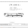 Liebherr Crane LTM 1300 6.1 Z71181 Electric and Hydraulic Diagrams DE 1