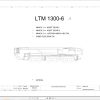 Liebherr Crane LTM 1300 6.1 Z71181 Electric and Hydraulic Diagrams EN 1