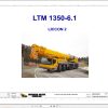 Liebherr Crane LTM 1350 6.1 Z71235 Electric and Hydraulic Diagrams FR 1