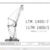 Liebherr Crane LTM 1400 1 Z72005 Electric and Hydraulic Diagrams DE 1
