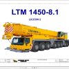 Liebherr Crane LTM 1450 8.1 Z72539 Electric and Hydraulic Diagrams DE 1