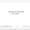 Liebherr Crane LTM 1500 Z73058 Electric and Hydraulic Diagrams DE 3