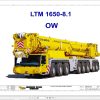 Liebherr Crane LTM 1650 8.1 Z46836 Electric and Hydraulic Diagrams FR 1