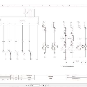 Liebherr Crane LTM 1800 Z14232 Electric Diagrams ES 1