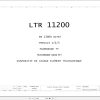 Liebherr Crane LTR 11200 Z97562 Electric and Hydraulic Diagrams FR 1