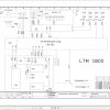 Liebherr Crane LTR 1800 Z14291 Electric and Hydraulic Diagrams DE 1