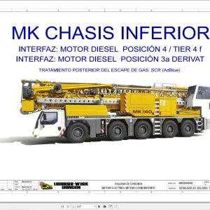 Liebherr Crane MK 140 Z77473 Electric and Hydraulic Diagrams ES 1