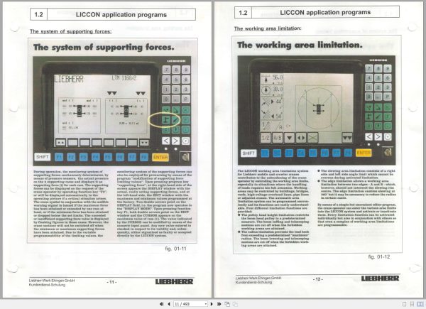 Liebherr Data Bus And Liccon Computer System Technical Training Manual 2