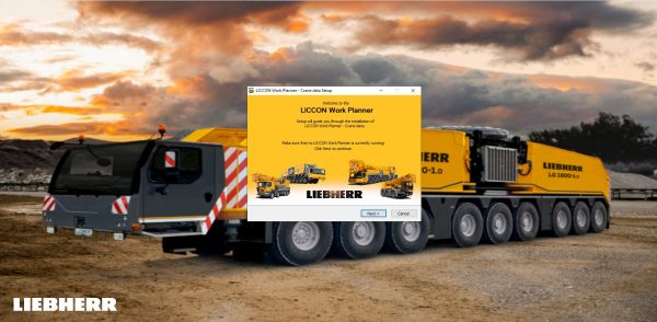 Liebherr LICCON Universal Work Planner V6.26 04.2025 LG 1800 10 800 Ton 1