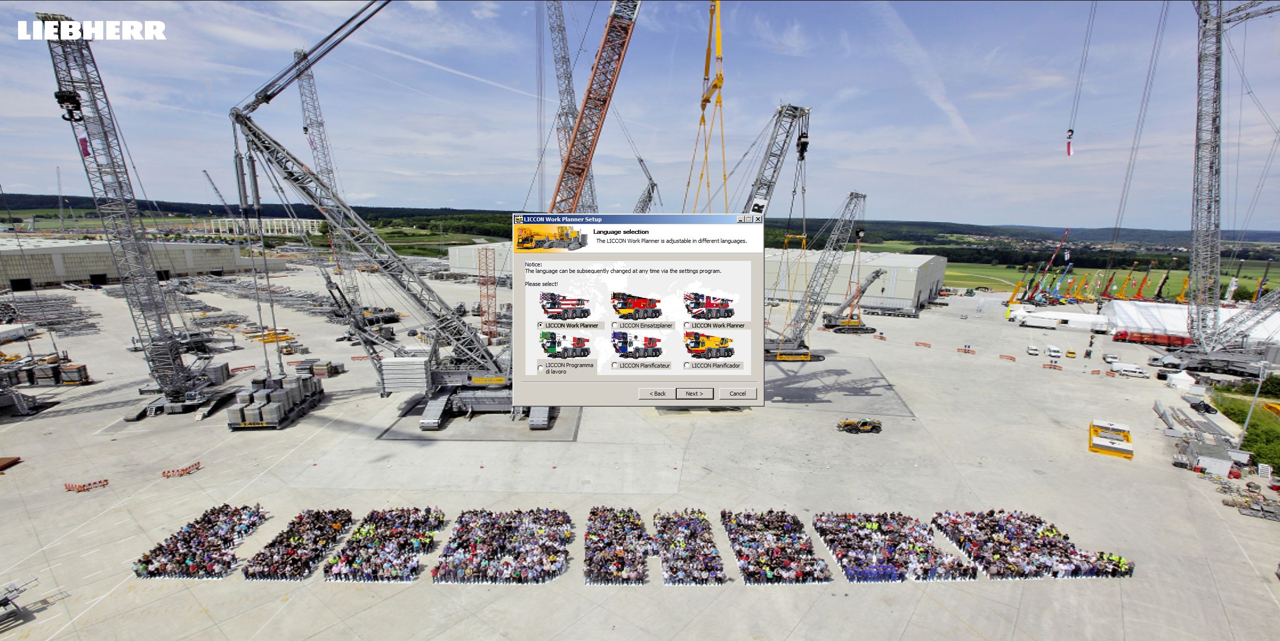 Liebherr LICCON Universal Work Planner V6.26 2 2