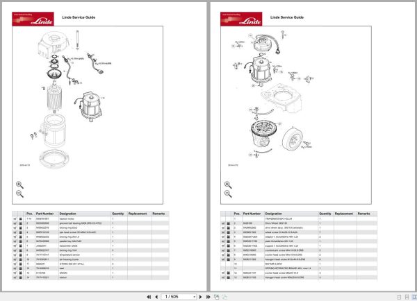 Linde Forklift A5224 01 Parts Manual 2023 1