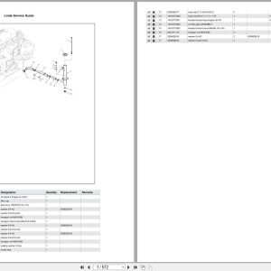 Linde Forklift H100 H120 H140 H150 H160 H180 Tier 4 Tier 5 Parts Manual 2023 1