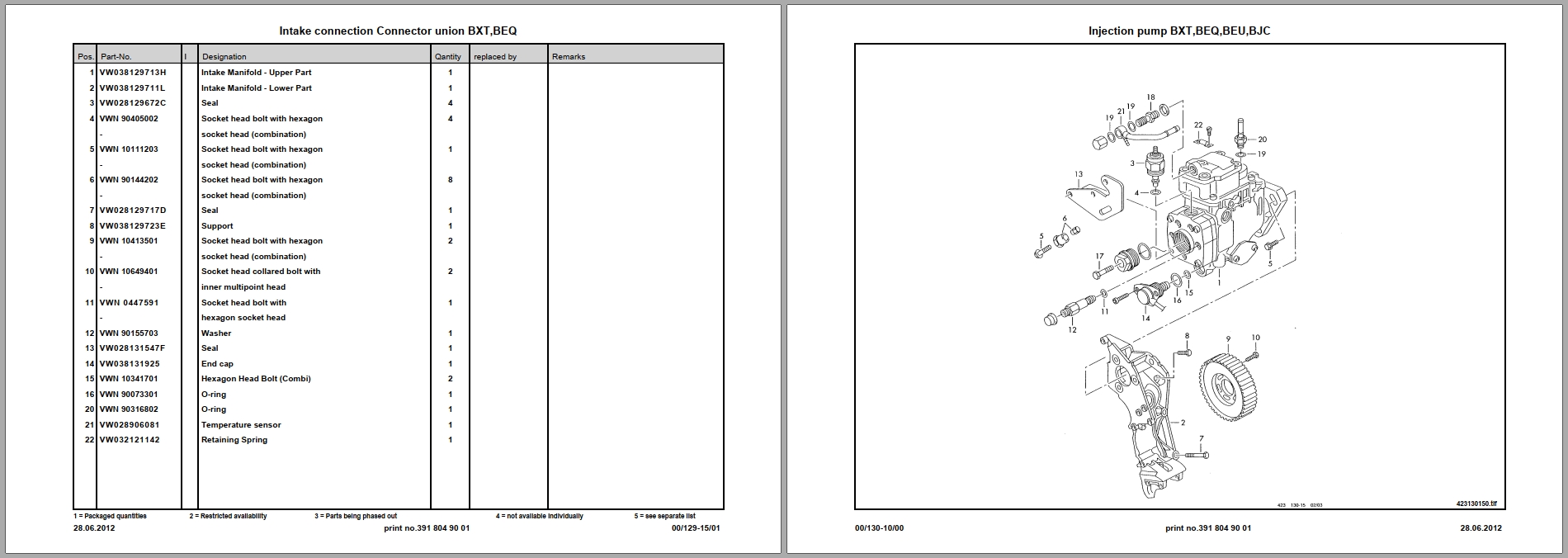 Linde Forklift H14 H16 H18 H20 Spare Parts Catalog 3918049001