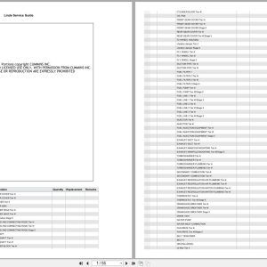 Linde H100 H180 Cummins QSB 6.7 Tier 4 Tier 5 Engine Parts Manual 1