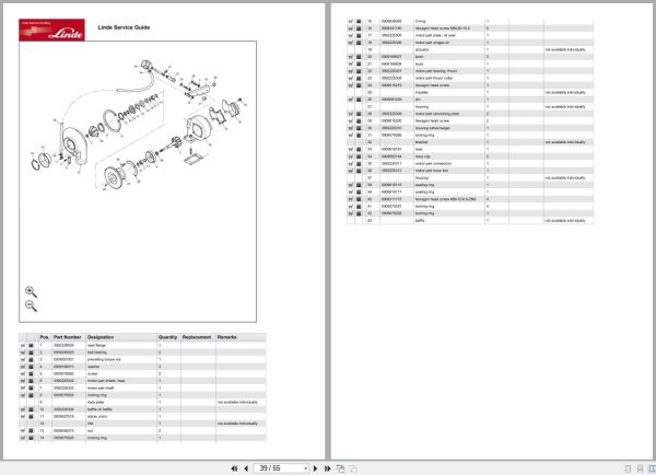 Linde H100 H180 Cummins QSB 6.7 Tier 4 Tier 5 Engine Parts Manual 2