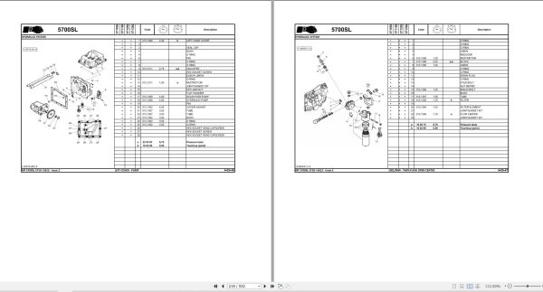 Massey Ferguson 5710SL 5711SL 5712SL 5713SL Dyna 4 Repair Time Schedule ACT002601 2