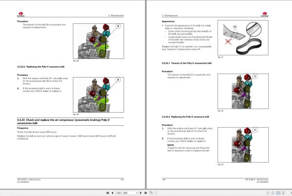 Massey Ferguson 6712S to 6718S Dyna 4 6 Maintenance Manual ACT0038530 2