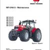 Massey Ferguson 6712S to 6718S Dyna 4 6 Operation Maintenance Manual 1