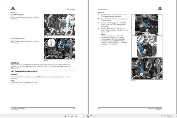 Massey Ferguson 6712S to 6718S Dyna 4 6 Operation Maintenance Manual 2